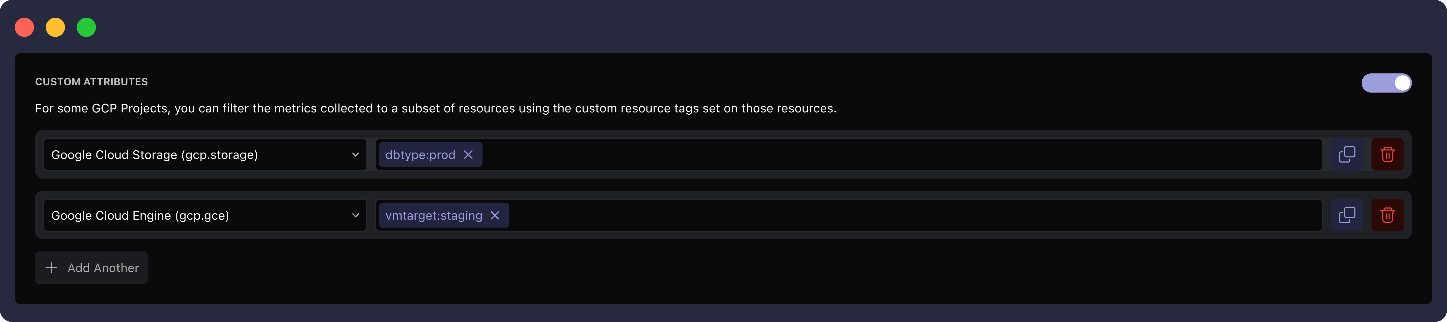 image-dark Custom Attributes