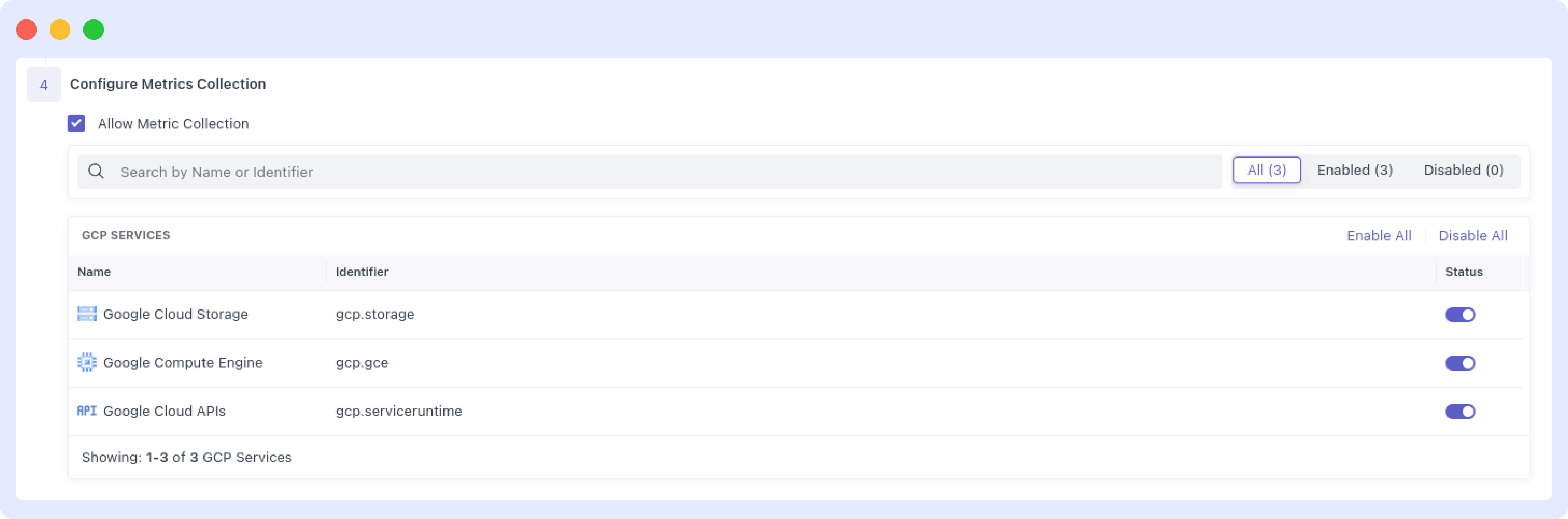 image-light Metric Collection
